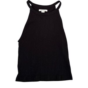 ✰black american eagle halter neck tank top✰